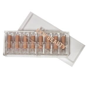NIB - SOLD OUT - LIMITED EDITION KKW BEAUTY 8PC LIPSTICK SET W ACRYLIC CONTAINER